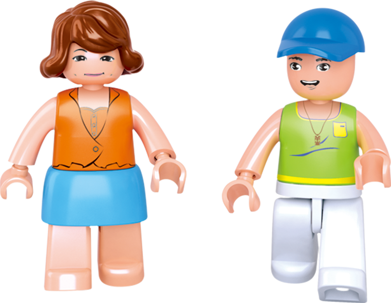 Model Bricks: Girl's Dream Surf Shop Building Brick Kit (192 pcs)