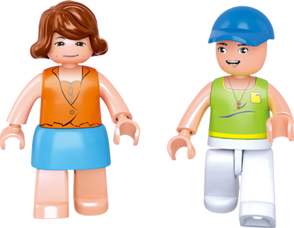 Model Bricks: Girl's Dream Surf Shop Building Brick Kit (192 pcs)
