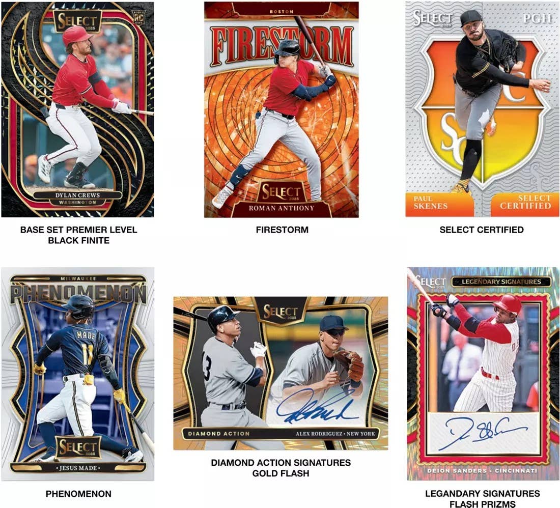 2025 Panini: Baseball Select Mega Box