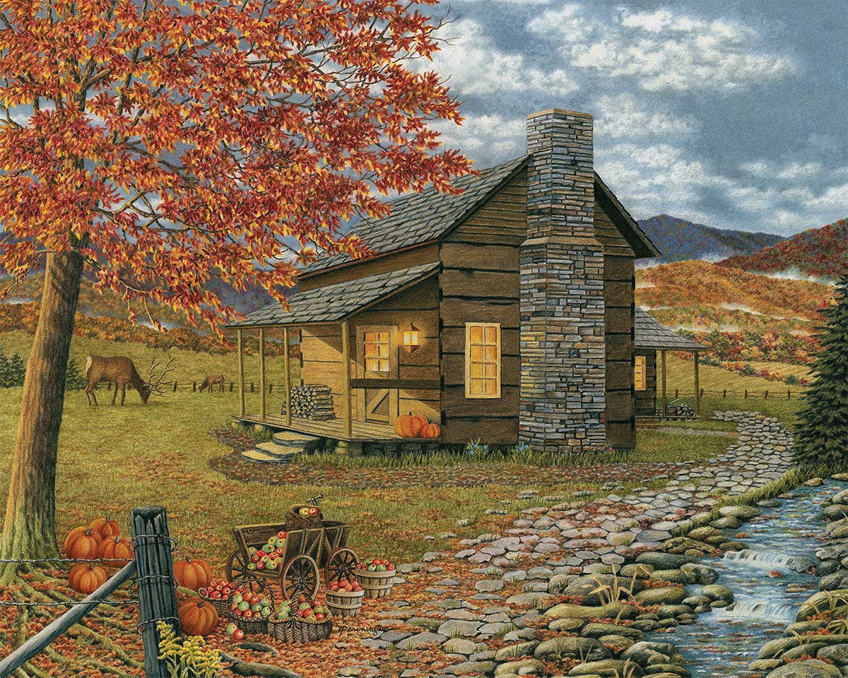 Puzzle: A Smoky Mountain Harvest Puzzle