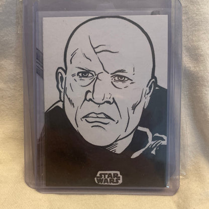 Topps Star Wars 1/1 Sketch trading cards