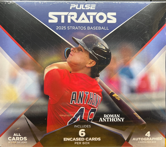2025 Pulse STRATOS Edition Baseball Cards Hobby Box