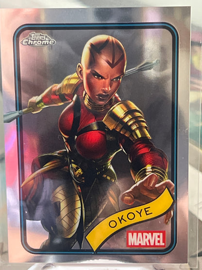 2025 Topps TCG Marvel Chrome Cards #1 - #100