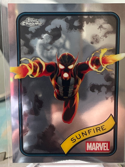 2025 Topps TCG Marvel Chrome Cards #1 - #100