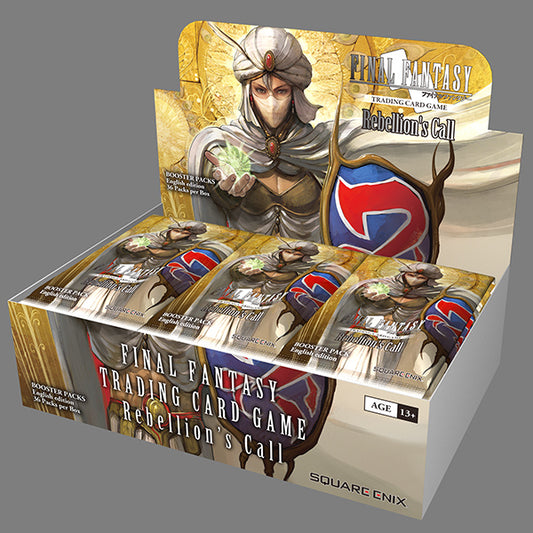 Final Fantasy TCG: Opus 17- Rebellions Call Booster Display