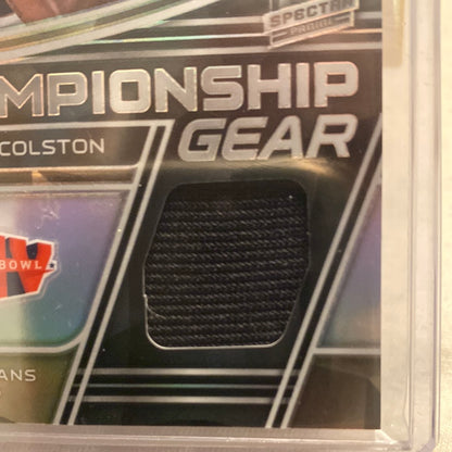 2022 Panini Spectra Marques Colston Championship Gear #CG-MCO 76/99 Trading Card