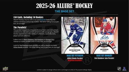 2025-26 Upper Deck: Allure Hockey 20ct. Blaster Box