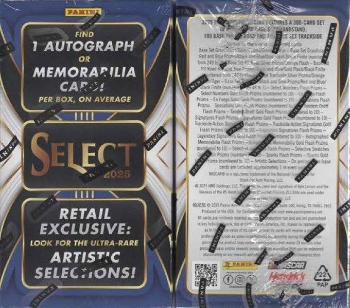 2025 Panini: NASCAR Select Racing Blaster Box