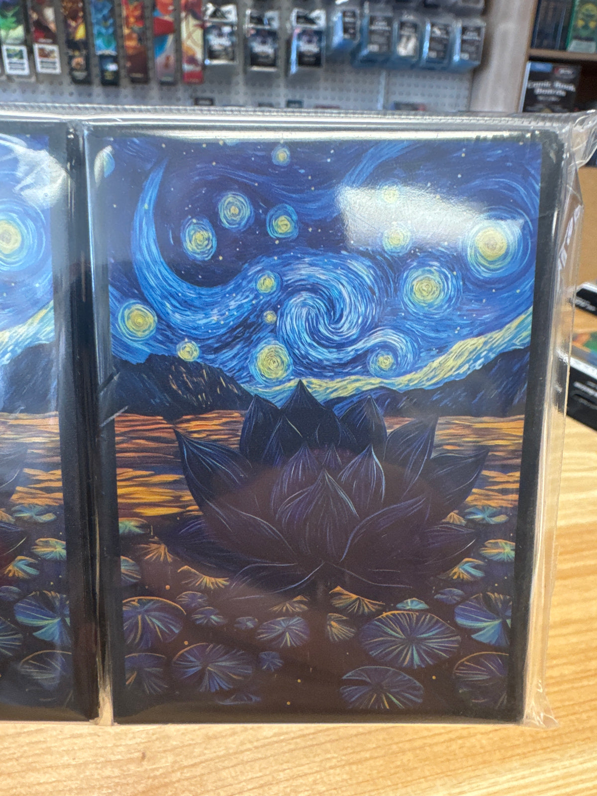 Protect: Realm Guard Starry Black Lotus Sleeves 100ct.