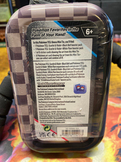 Pokémon Tin Black Bolt/White Flare