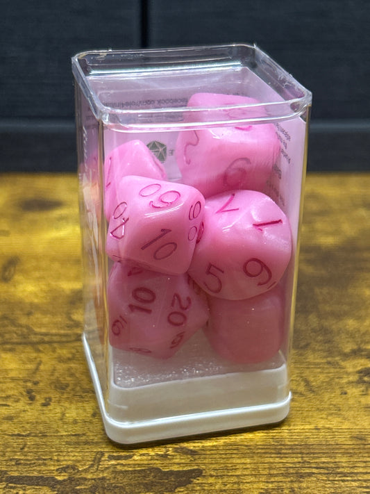 7-Set “Faerie Dragon Shimmer” RPG Dice