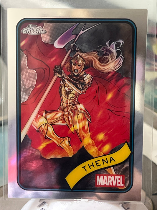 2025 Topps TCG Marvel Chrome Cards #1 - #100