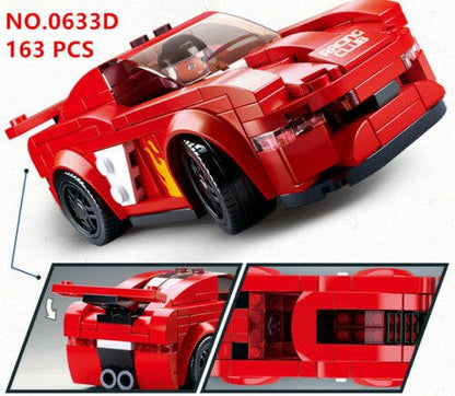 Model Bricks: Car Club Building Brick Kit, Bird (163 Pcs)
