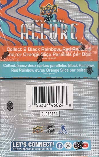 2025-26 Upper Deck: Allure Hockey 20ct. Blaster Box