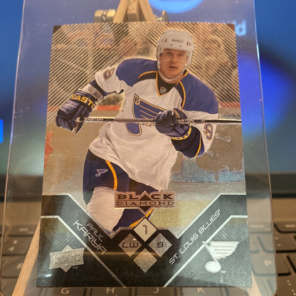 2008-09 Black Diamond Hockey #72 Paul Kariya Trading Card