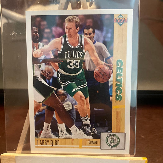 1991-92 Upper Deck Larry Bird #344 - HOF - Boston Celtics Trading Card