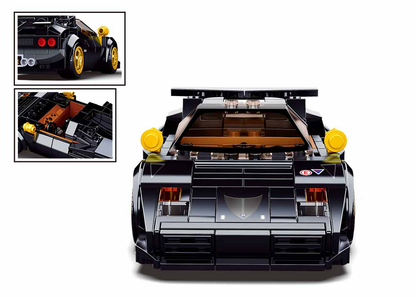 Model Bricks: Sports Car Building Brick Kit (254 pcs)