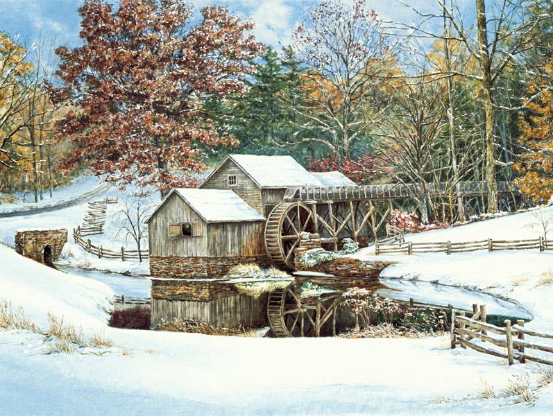 Puzzle: First Snow 550 Piece Puzzle