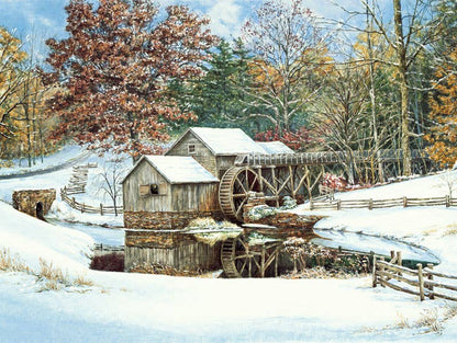 Puzzle: First Snow 550 Piece Puzzle