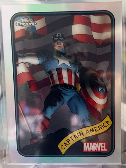 2025 Topps TCG Marvel Chrome Refractors and Inserts and Parallels