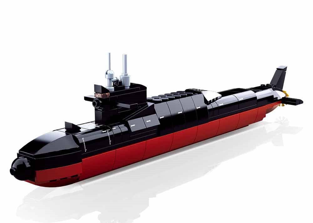 Model Bricks: Strategic Submarine Building Bricks (227 Pcs)