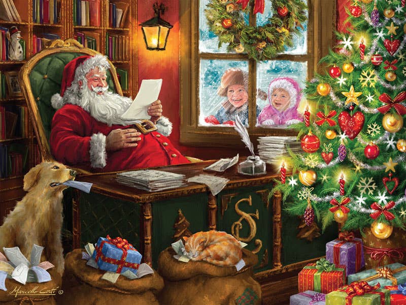 Puzzle: Dear Santa 550 Piece Puzzle