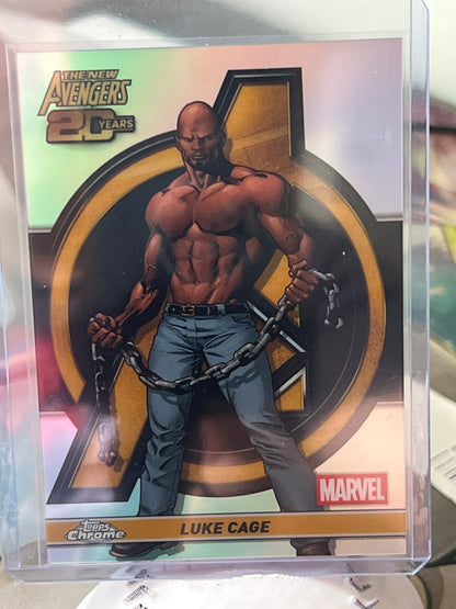 2025 Topps TCG Marvel Chrome Refractors and Inserts and Parallels