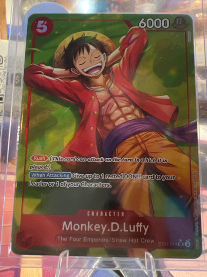 One Piece TCG: Assorted Single Cards Collection