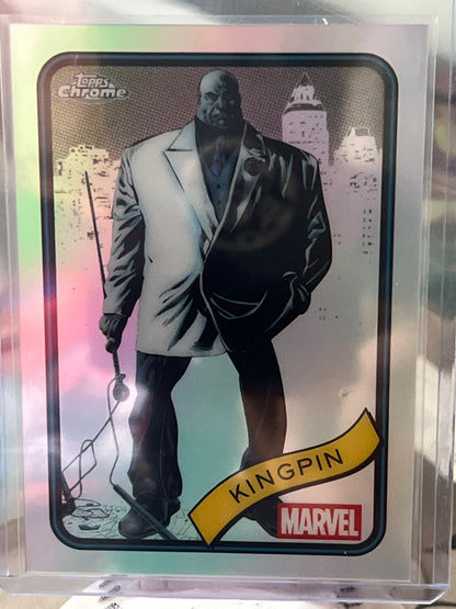 2025 Topps TCG Marvel Chrome Refractors and Inserts and Parallels