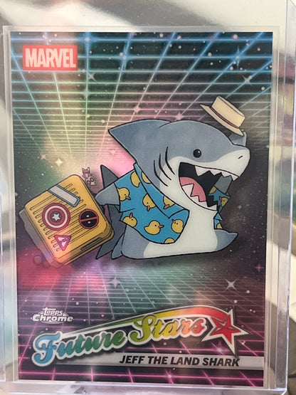 2025 Topps TCG Marvel Chrome Refractors and Inserts and Parallels