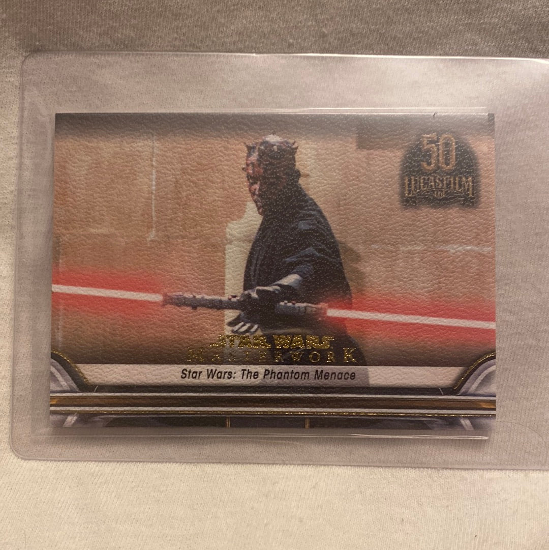 Topps Star Wars Masterwork Trading Card PYC Autos/Parallels/Base