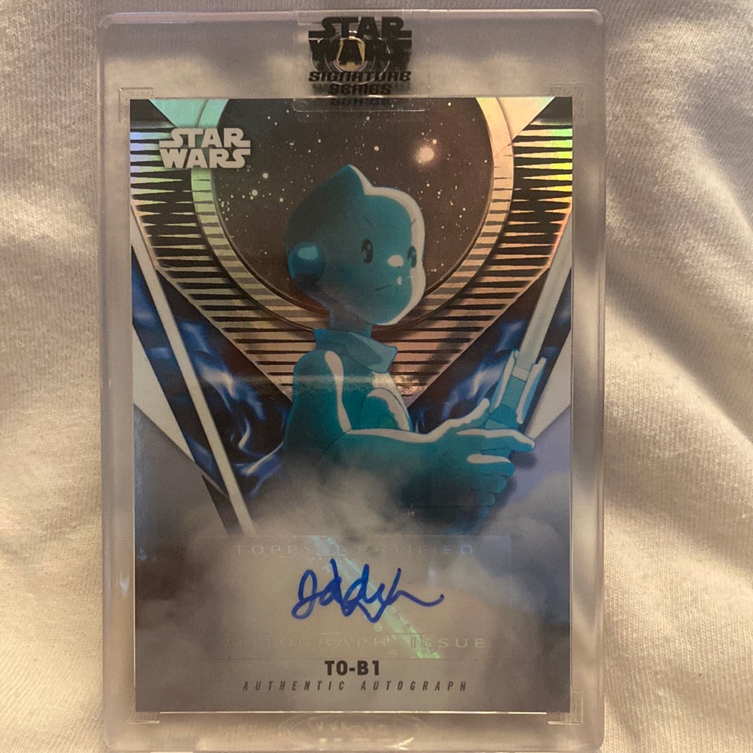 Topps Star Wars Signature Series trading card A-JW