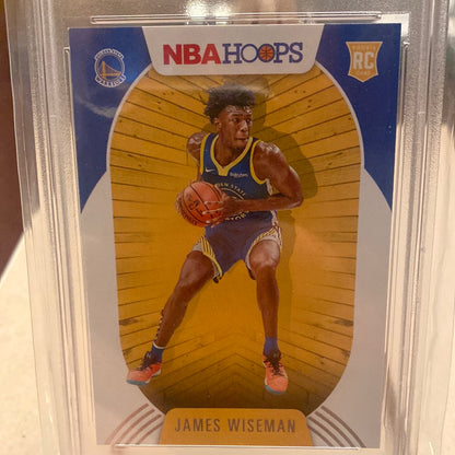 2020-21 Panini NBA Hoops James Wiseman Rookie #205 PSA 8.5 RC Warriors Pistons Trading Card