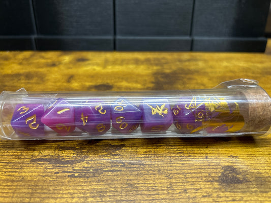 7-Set “Pixie Dust” RPG Dice