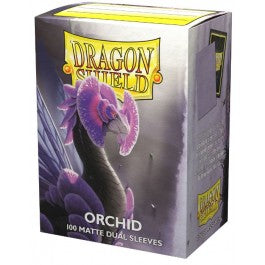Protect: Dragon Shield Sleeves-100ct Box Dual Matte Orchid