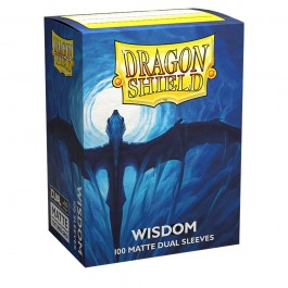 Protect: Dragon Shield Sleeves-100ct Box Dual Matte Wisdom