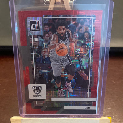 2022-23 Donruss Choice Kyrie Irving Red Mojo Parallel 80/99 Nets/Mavericks Trading Card