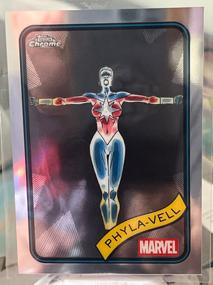 2025 Topps TCG Marvel Chrome Cards #1 - #100