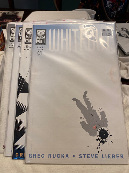 ONI Press Whiteout complete comic book set.