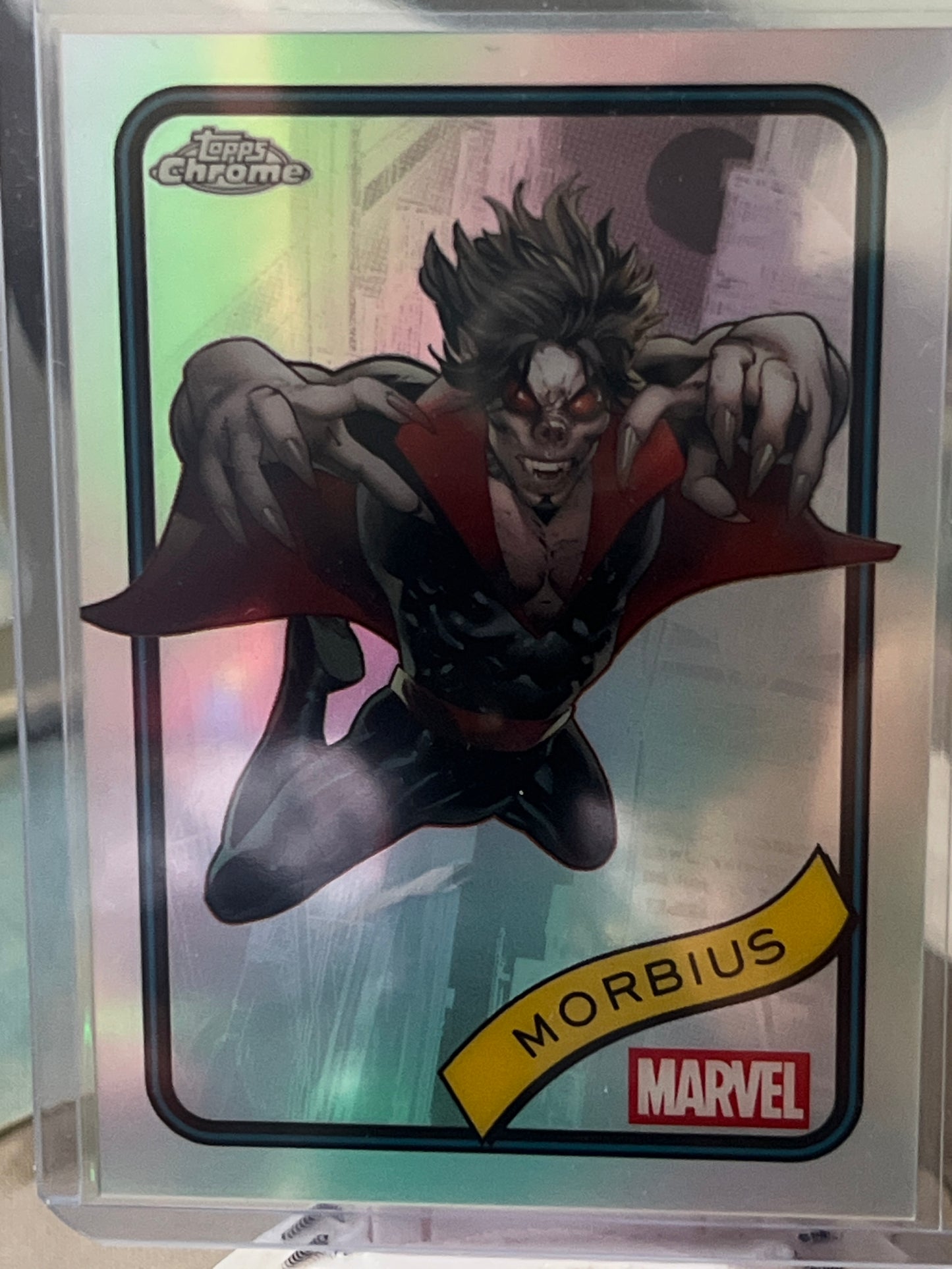 2025 Topps TCG Marvel Chrome Refractors and Inserts and Parallels
