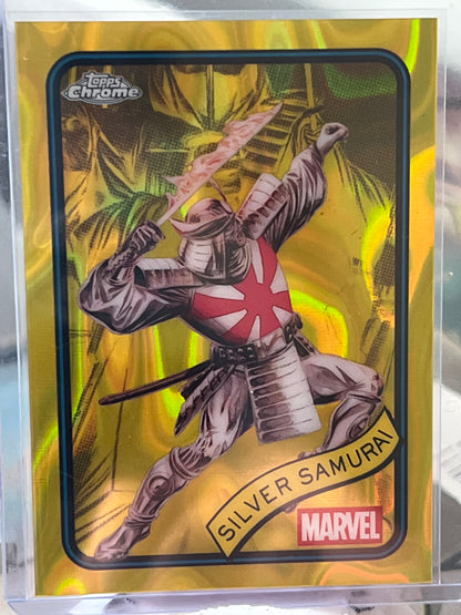 2025 Topps TCG Marvel Chrome Refractors and Inserts and Parallels