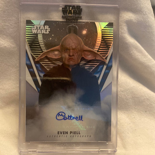 Topps Star Wars Signature Series trading card A-MC