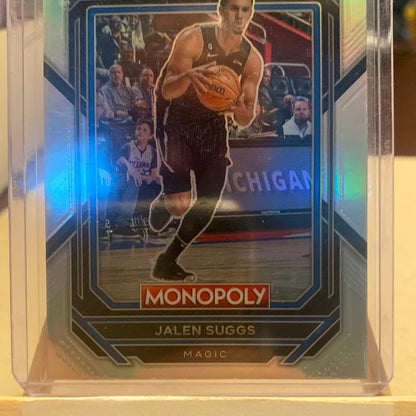 2022-23 Panini Prizm NBA Monopoly Jalen Suggs #65 Silver Prizm - Magic Trading Card