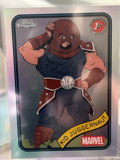 2025 Topps TCG Marvel Chrome Refractors and Inserts and Parallels