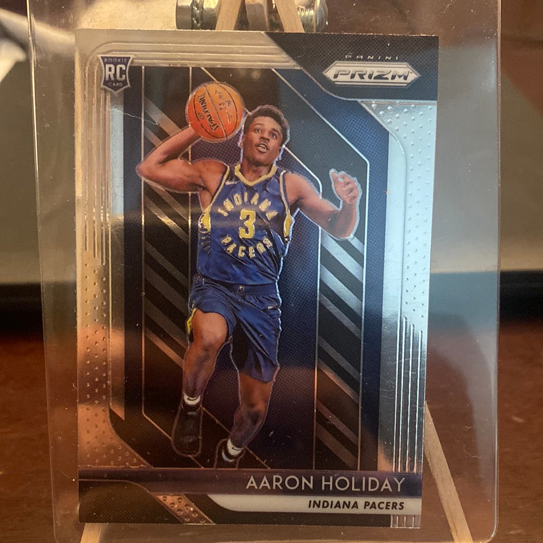 2018-19 Panini Prizm #114 Aaron Holiday RC (Indiana Pacers) Trading Card