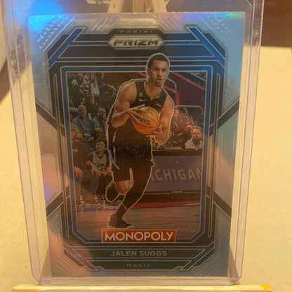 2022-23 Panini Prizm NBA Monopoly Jalen Suggs #65 Silver Prizm - Magic Trading Card