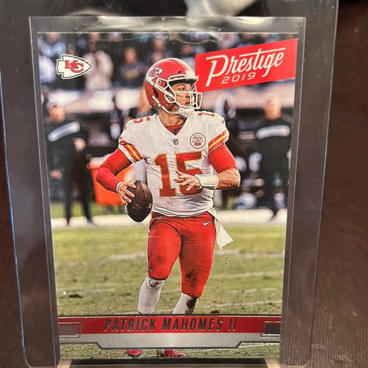 2019 Panini Prestige Patrick Mahomes II Kansas City Chiefs #19 Trading Card