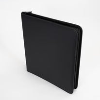 Protect: AEGIS Premium 12 Pocket Diamond Zip Binder (Black)
