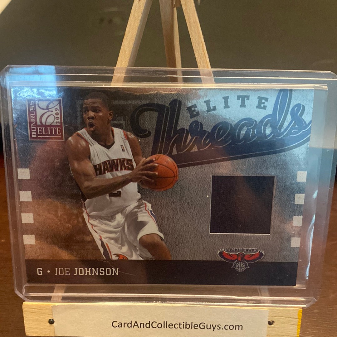 2009-10 Donruss Elite Elite Threads 46/99 Joe Johnson #1 Trading Card