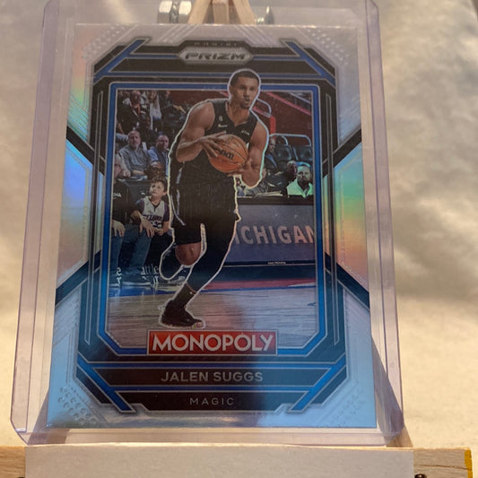 2022-23 Panini Prizm NBA Monopoly Jalen Suggs #65 Silver Prizm - Magic Trading Card